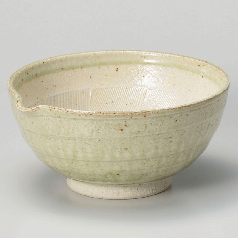 金正陶器 ヒワ釉5寸すり鉢 1個(ご注文単位1個)【直送品】