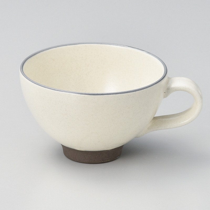 金正陶器 白瀬戸スープカップ 1個(ご注文単位1個)【直送品】