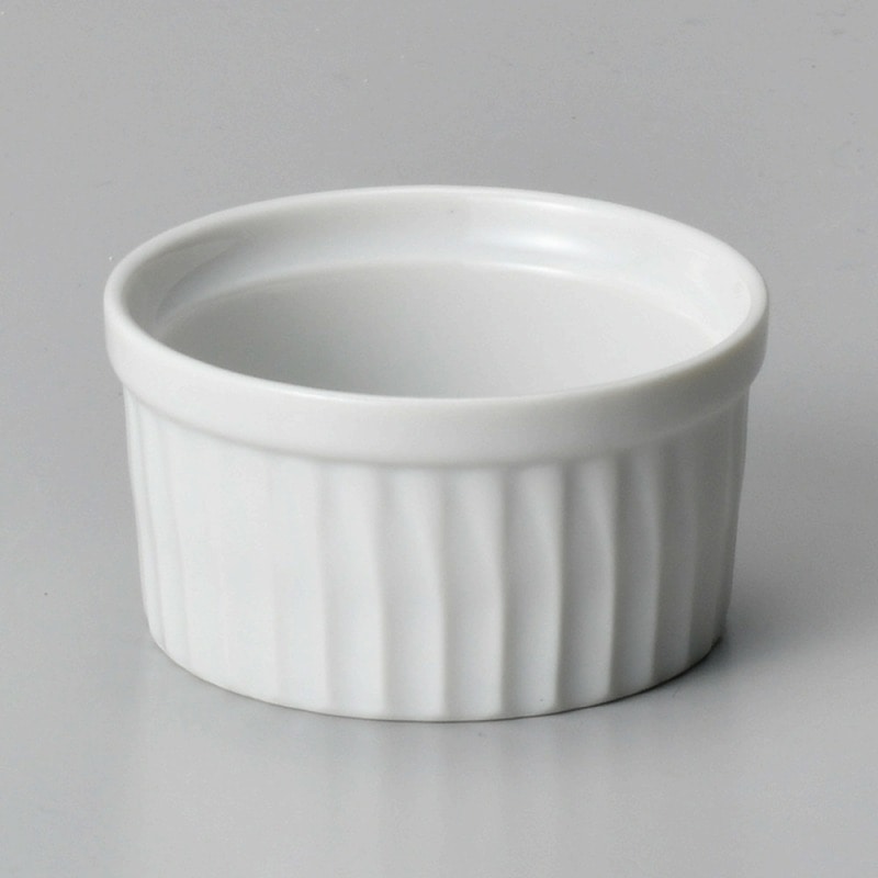 金正陶器 白7㎝スフレ 1個(ご注文単位1個)【直送品】