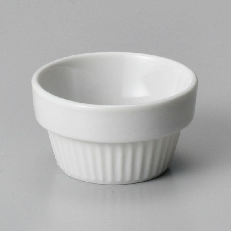 金正陶器 白スタックスフレ60 1個(ご注文単位1個)【直送品】