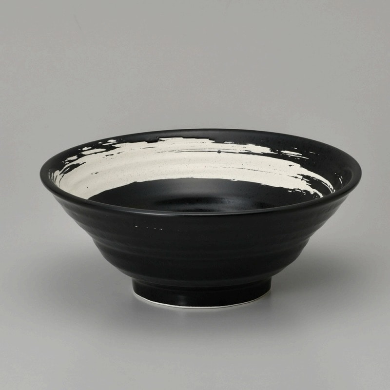 金正陶器 極刷毛黒六兵衛7.0丼 1個(ご注文単位1個)【直送品】