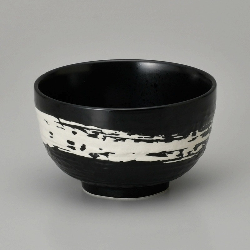 金正陶器 極刷毛黒ロクロ目4.0丼 1個(ご注文単位1個)【直送品】