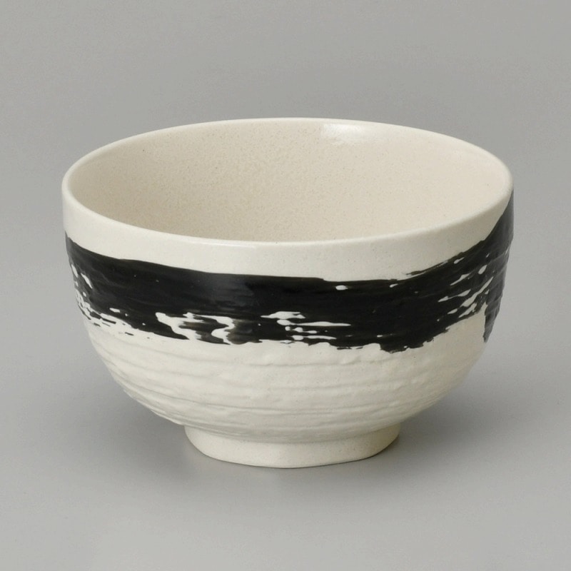 金正陶器 極刷毛白ロクロ目4.0丼 1個(ご注文単位1個)【直送品】