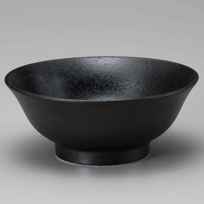 金正陶器 黒備前7.0反高台丼 1個(ご注文単位1個)【直送品】