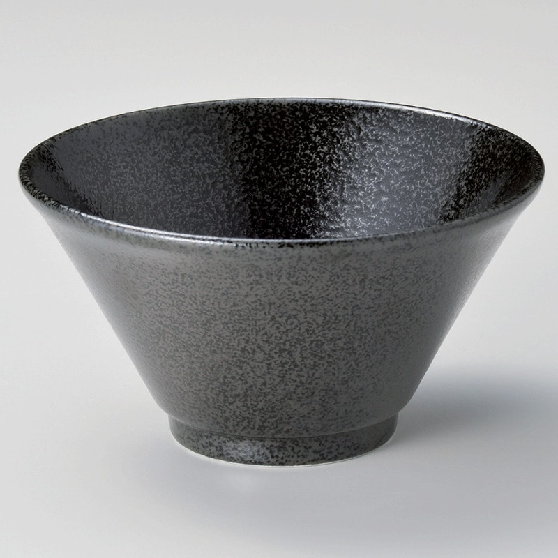 金正陶器 黒切立深口6.3丼 1個(ご注文単位1個)【直送品】