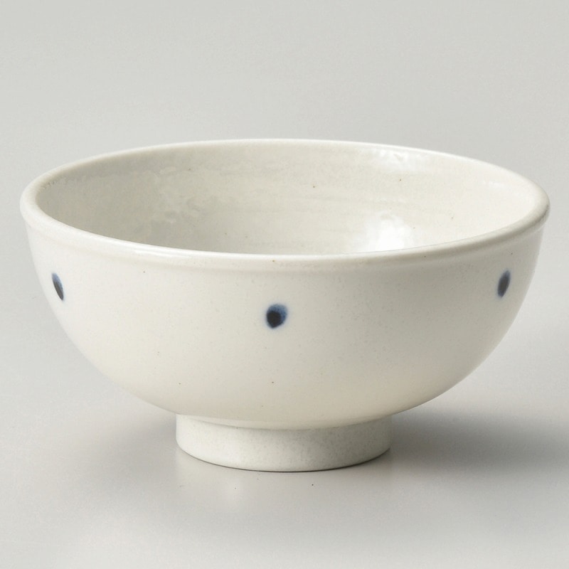 金正陶器 ドット(青)軽量茶碗 1個(ご注文単位1個)【直送品】