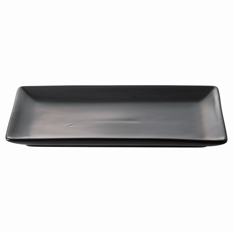 金正陶器 レシピ20㎝長角皿 BK 1個(ご注文単位1個)【直送品】