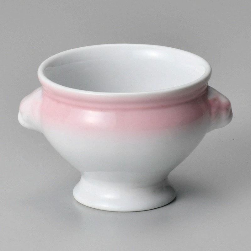 金正陶器 ピンク吹ライオントリフ(小) 1個(ご注文単位1個)【直送品】