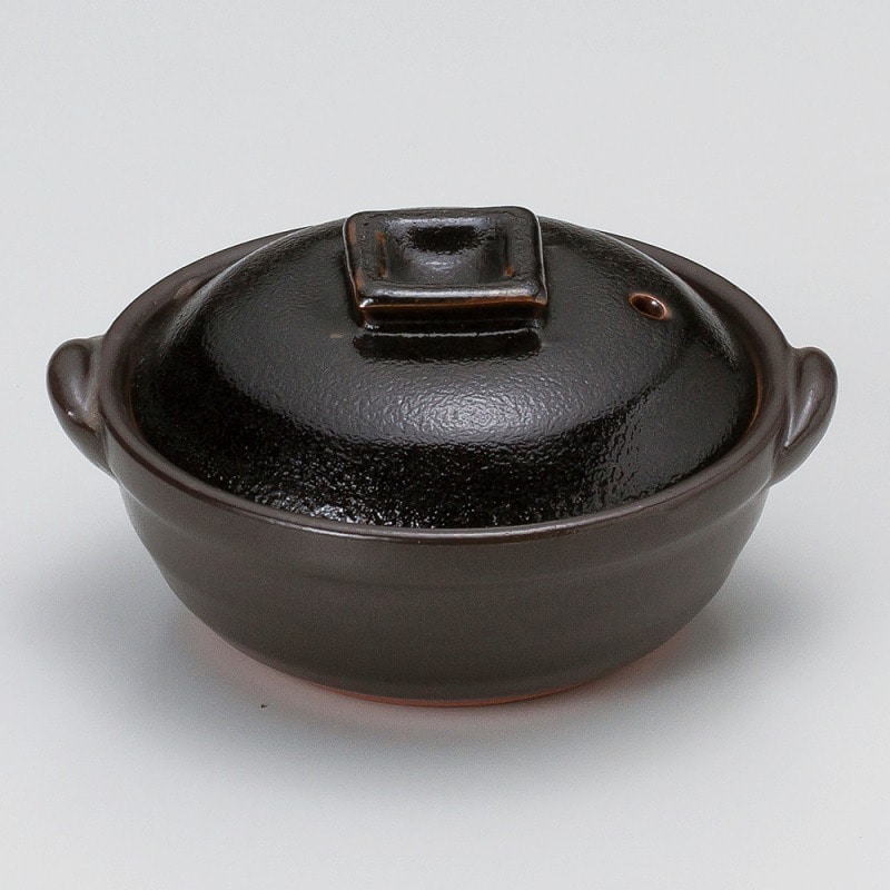 金正陶器 天目4号浅鍋 1個(ご注文単位1個)【直送品】