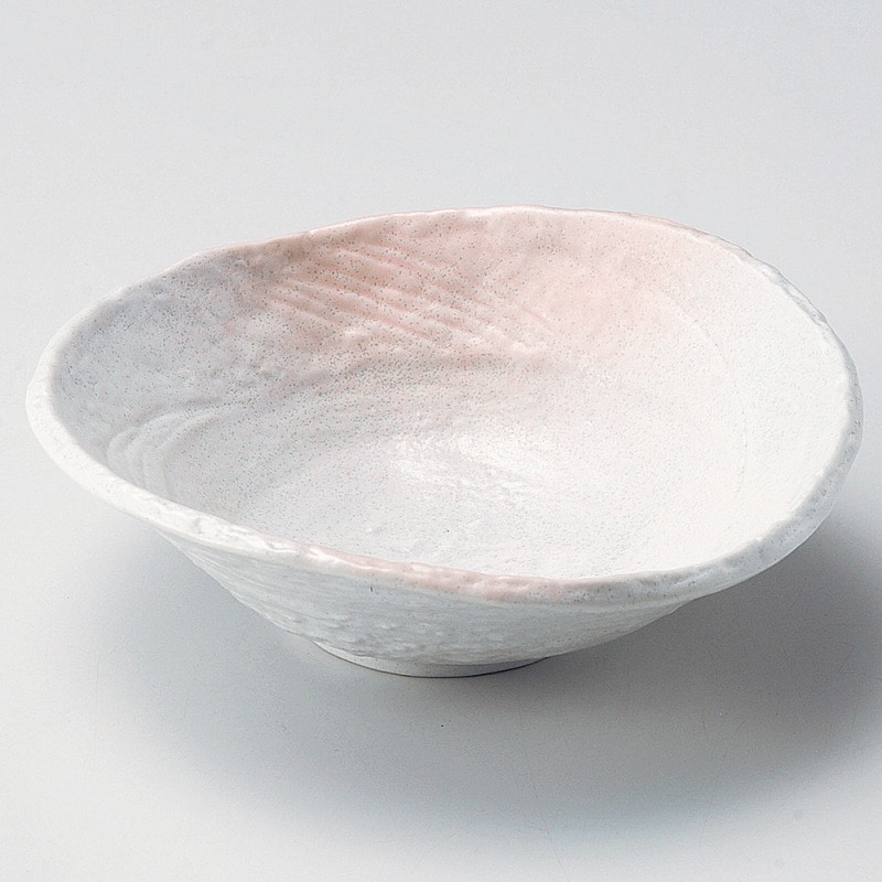 金正陶器 あけぼの扇中鉢 1個(ご注文単位1個)【直送品】