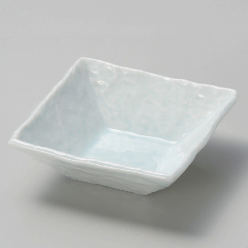 金正陶器 青白磁正角浅小鉢 1個(ご注文単位1個)【直送品】