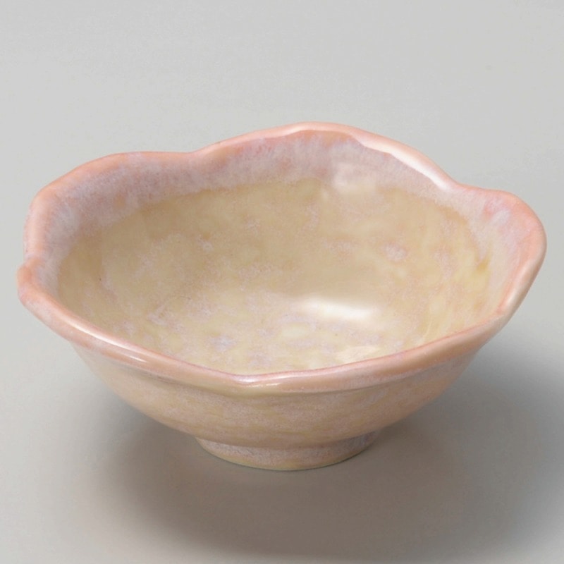 金正陶器 うす紅桜ひとはな小付 1個(ご注文単位1個)【直送品】