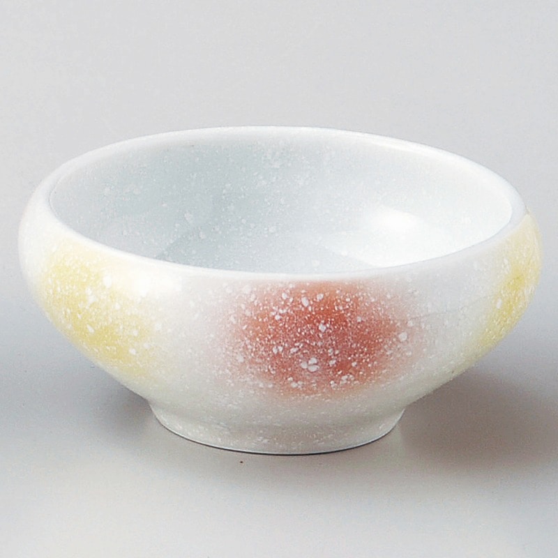 金正陶器 橙黄くくり中付 1個(ご注文単位1個)【直送品】