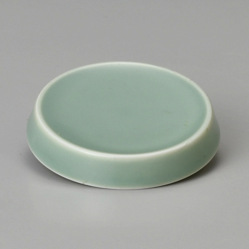 金正陶器 天竜寺青磁ひれ酒(フタのみ) 1個(ご注文単位1個)【直送品】