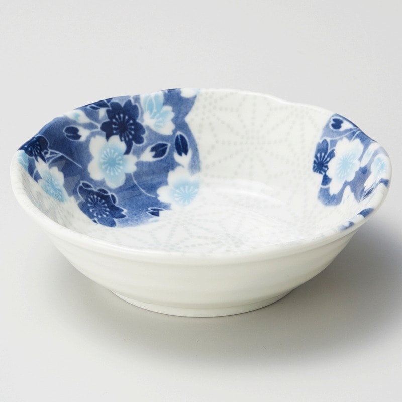 金正陶器 麻の葉桜4.5小鉢 1個（ご注文単位1個）【直送品】