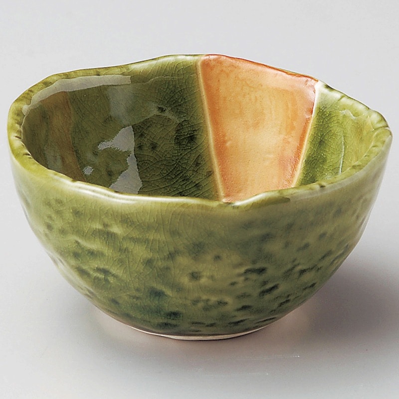 金正陶器 ヒワ貫入タタラ小鉢（小） 1個（ご注文単位1個）【直送品】