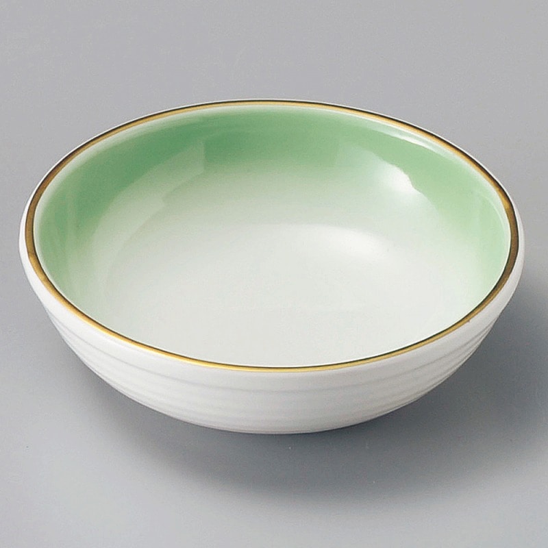 金正陶器 ヒワ吹渕金丸小鉢 1個（ご注文単位1個）【直送品】