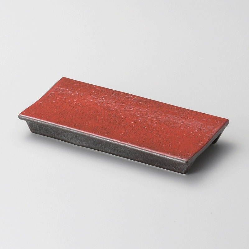 金正陶器 紅黒炭 レール（小） 1個（ご注文単位1個）【直送品】