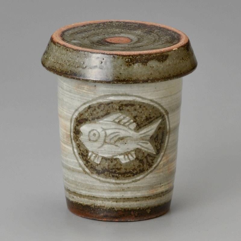 金正陶器 象嵌魚紋ヒレ酒 1個(ご注文単位1個)【直送品】