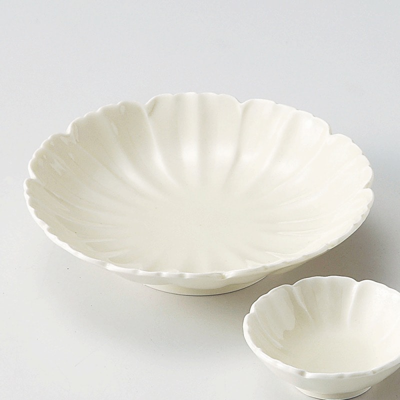 金正陶器 黄青磁花形刺身鉢 1個(ご注文単位1個)【直送品】