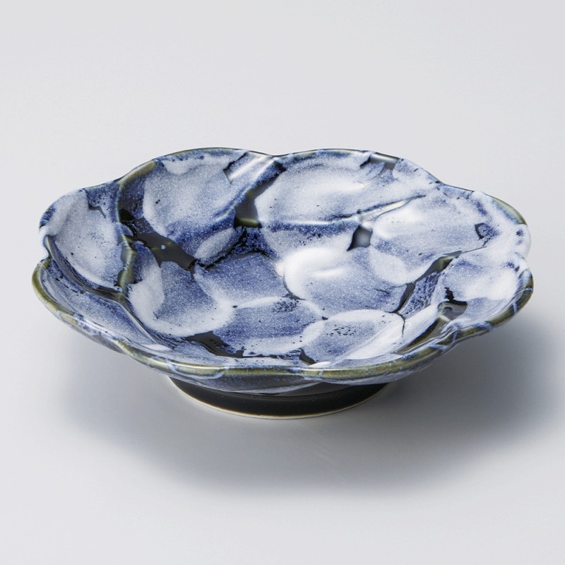 金正陶器 志野オリベ花型向付 1個(ご注文単位1個)【直送品】