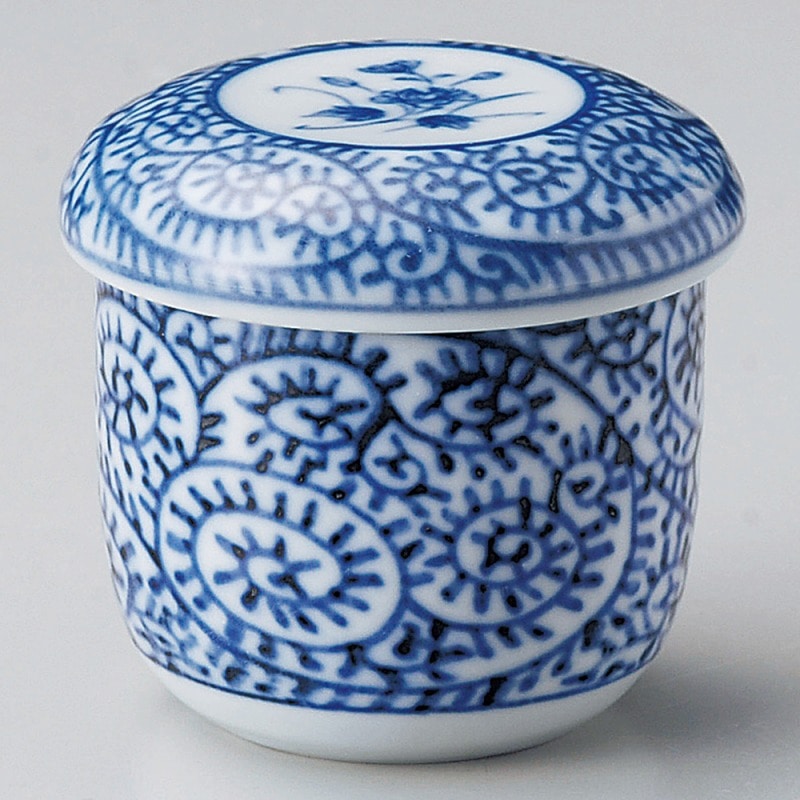 金正陶器 タコ唐草むし碗 1個(ご注文単位1個)【直送品】