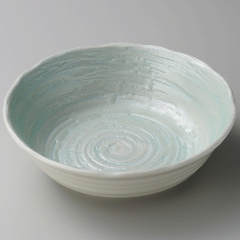 金正陶器 緑雲金吉祥4.5丼 1個(ご注文単位1個)【直送品】