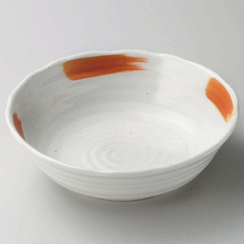 金正陶器 粉引かすり4.5鉢 1個(ご注文単位1個)【直送品】