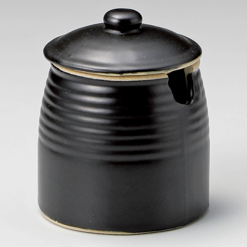 金正陶器 黒口切切立たれ入れ 1個(ご注文単位1個)【直送品】