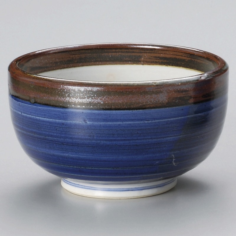金正陶器 渕錆呉須巻腰張5.5丼 1個(ご注文単位1個)【直送品】