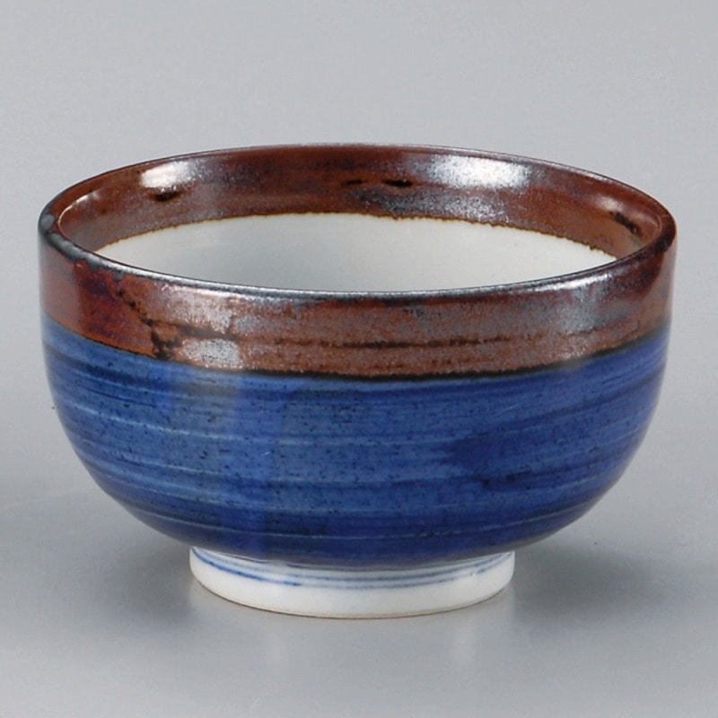 金正陶器 渕錆呉須巻4.5丼 1個(ご注文単位1個)【直送品】