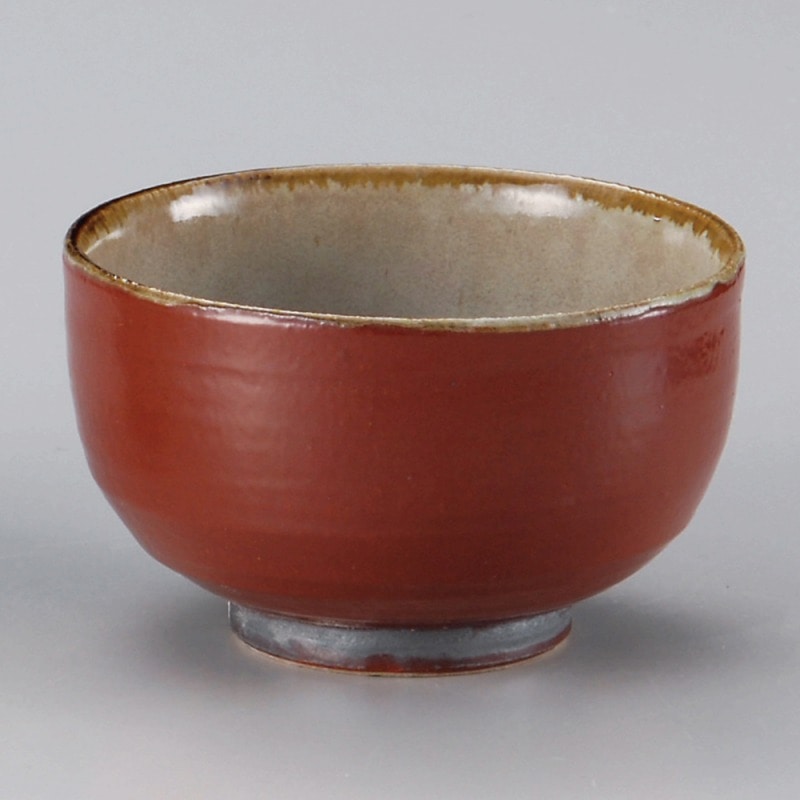 金正陶器 赤楽目4.0丼 1個(ご注文単位1個)【直送品】
