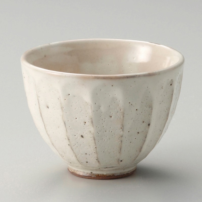 金正陶器 粉引面取姫丼 1個(ご注文単位1個)【直送品】