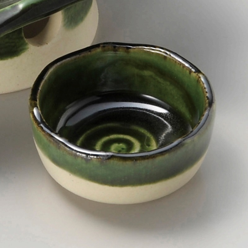 金正陶器 織部丸千代口 1個(ご注文単位1個)【直送品】
