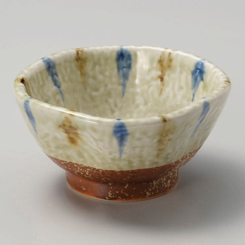 金正陶器 二色流し角小鉢 1個(ご注文単位1個)【直送品】