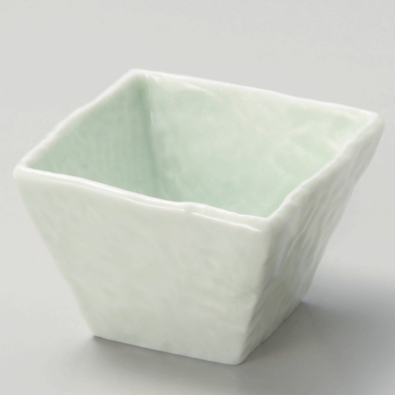 金正陶器 もえぎ 正角深小鉢 1個(ご注文単位1個)【直送品】