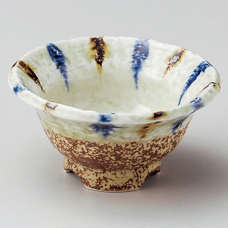 金正陶器 二色流し丸小付 1個(ご注文単位1個)【直送品】