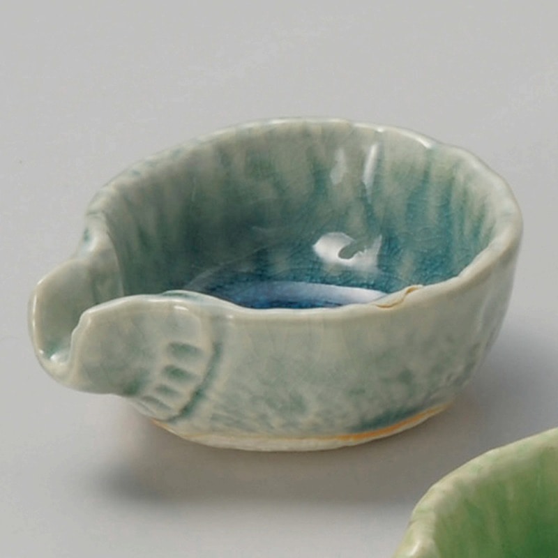 金正陶器 片口ブルー珍味 1個(ご注文単位1個)【直送品】