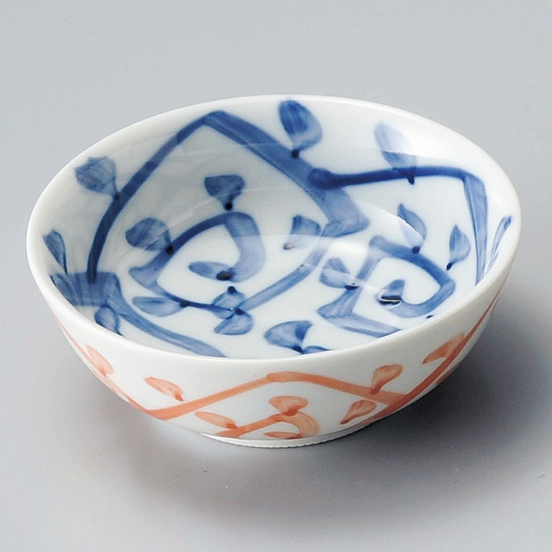 金正陶器 二色たこ唐草丸小鉢 1個(ご注文単位1個)【直送品】