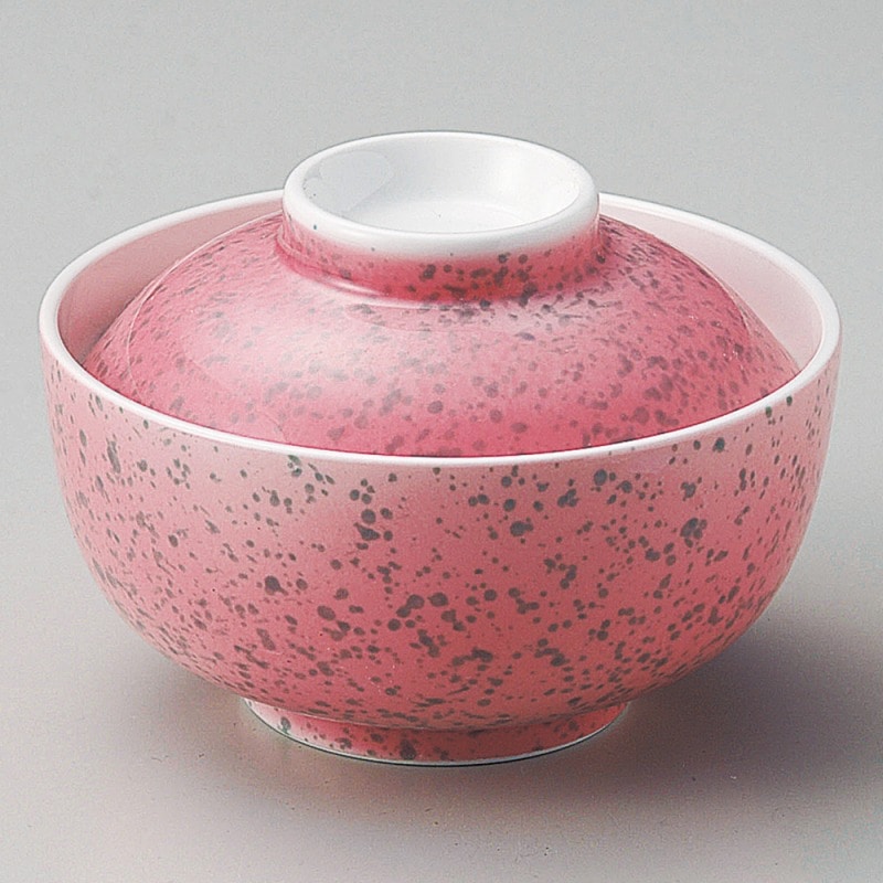 金正陶器 ピンク紺吹菓子碗 1個(ご注文単位1個)【直送品】
