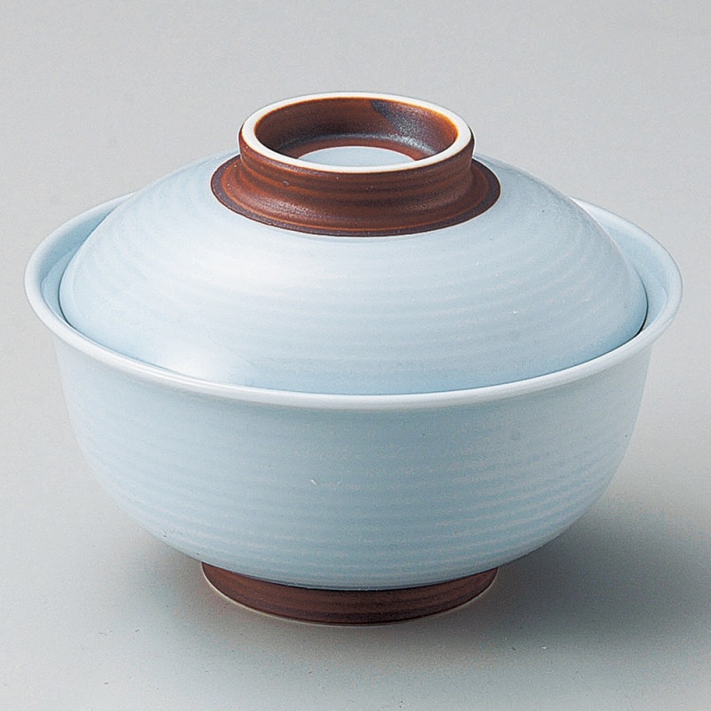 金正陶器 青白錆巻反 円菓子碗(大) 1個(ご注文単位1個)【直送品】