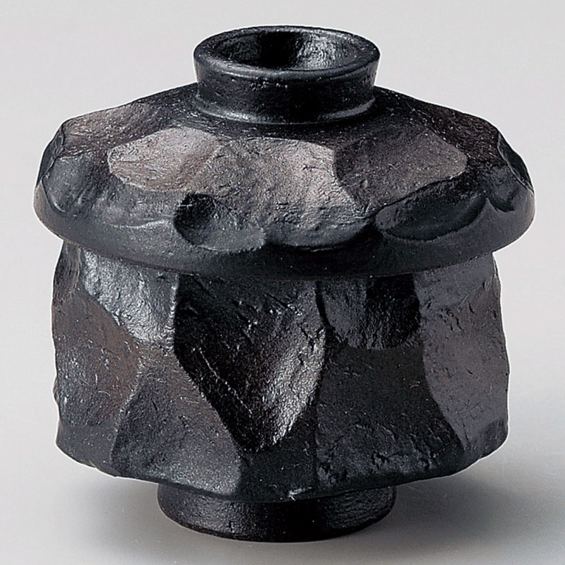 金正陶器 炭化土しのぎむし碗 1個(ご注文単位1個)【直送品】