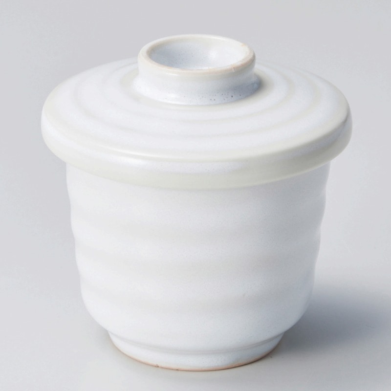 金正陶器 白雪むし碗 1個(ご注文単位1個)【直送品】