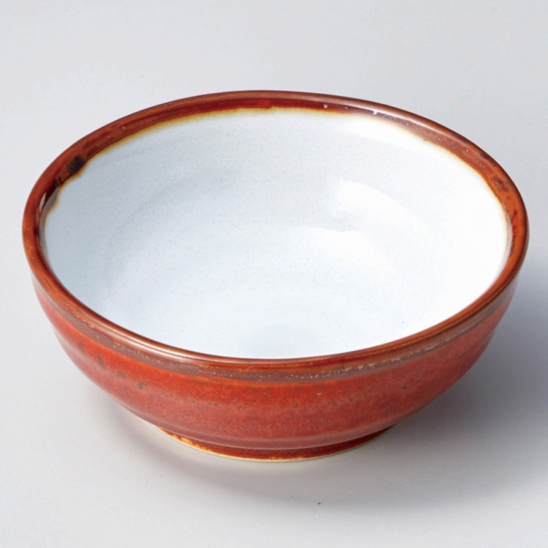 金正陶器 紅釉丸取皿 1個(ご注文単位1個)【直送品】