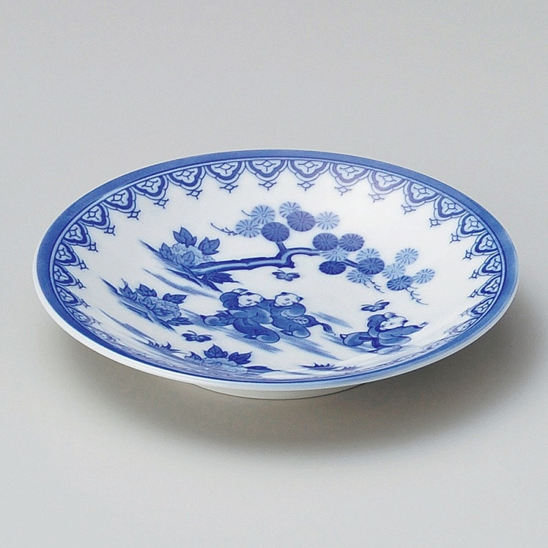 金正陶器 唐子4.0皿 1個(ご注文単位1個)【直送品】