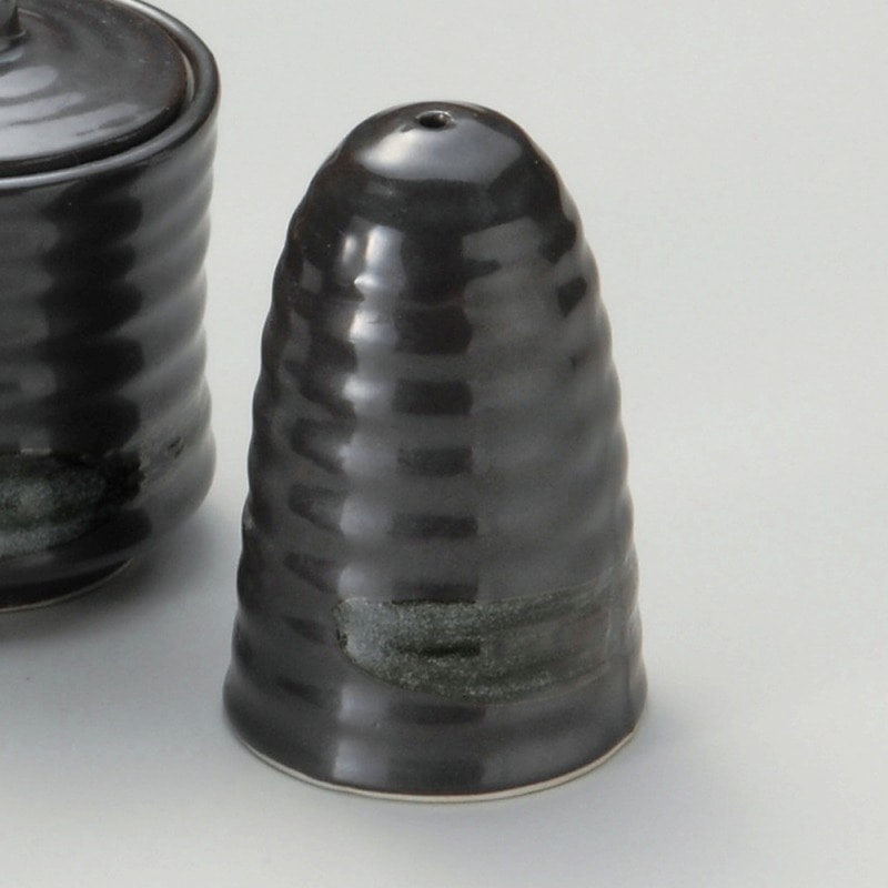 金正陶器 鉄結晶胡椒入 1個(ご注文単位1個)【直送品】