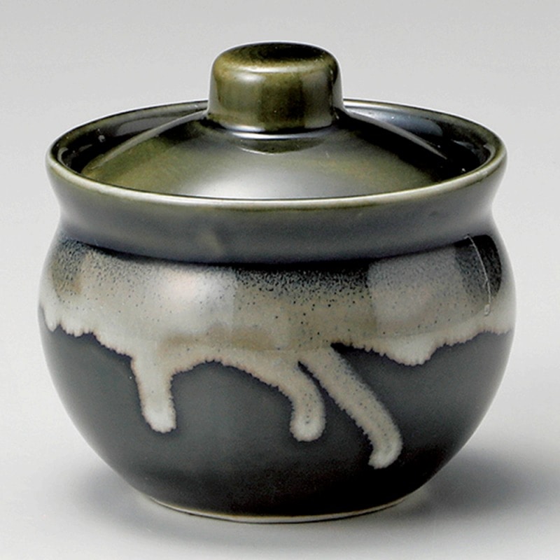 金正陶器 織部流 蓋物 1個(ご注文単位1個)【直送品】
