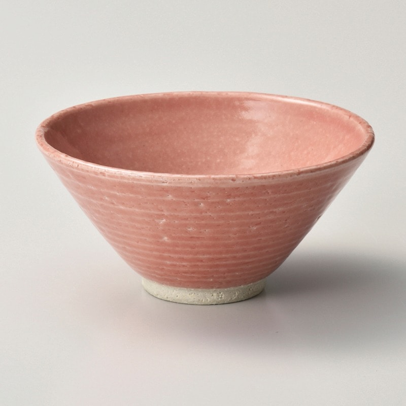 金正陶器 ピンク反飯碗 大 1個(ご注文単位1個)【直送品】