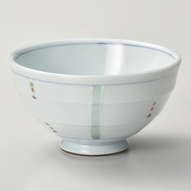 金正陶器 色彩一珍十草大茶碗 1個(ご注文単位1個)【直送品】