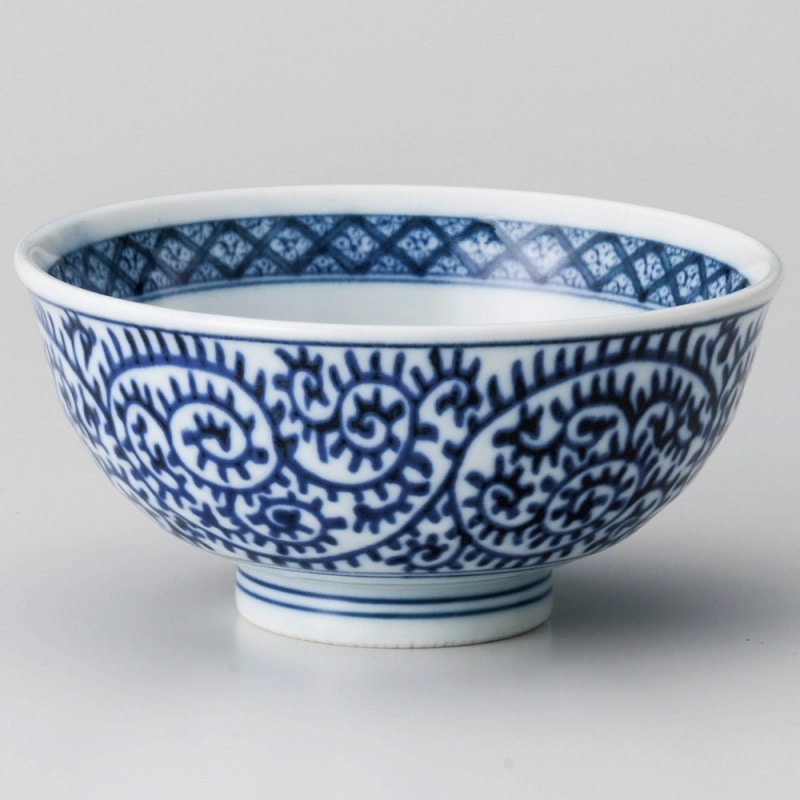 金正陶器 タコ唐草飯碗 1個(ご注文単位1個)【直送品】